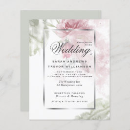 予算が美しいピンク素朴のバラ