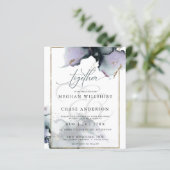 予算が美しいミュートアメジストと石板ブルー (スタンド正面)