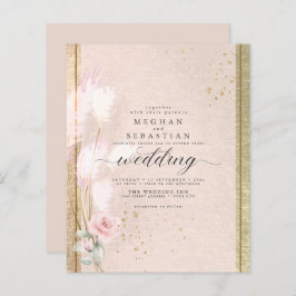 予算が美しいラグジュアリーピンクパンパスグラス