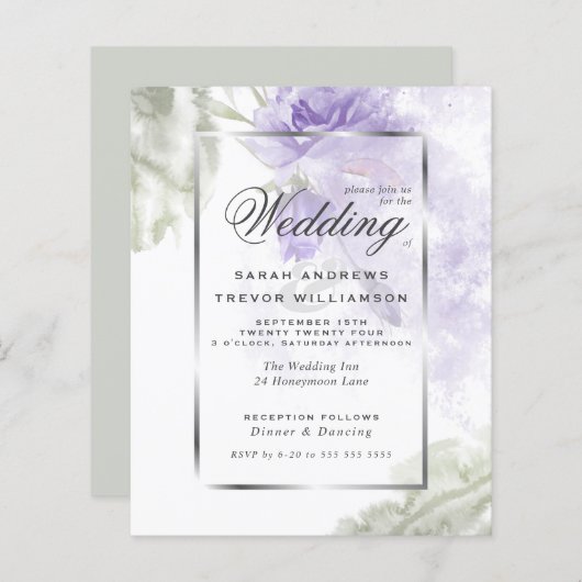 予算が美しいラベ素朴ンダーバラ (正面/裏面)