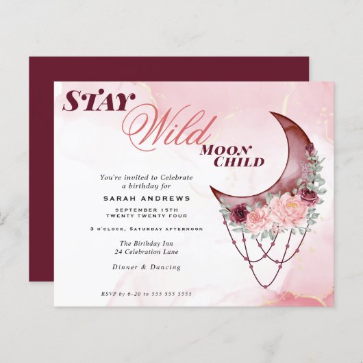 予算が美しい三日月素朴マンダラ (正面/裏面)