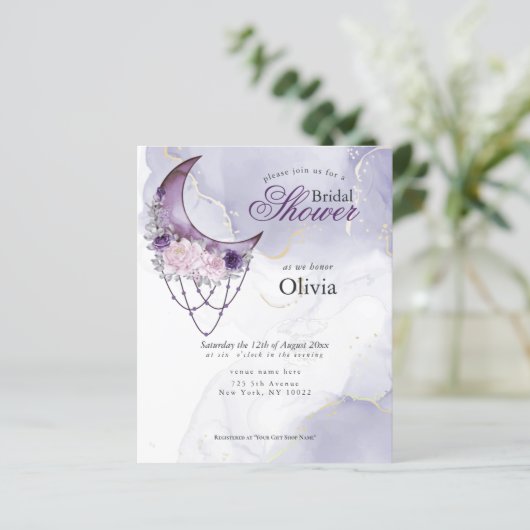 予算が美しい素朴三日月紫 (スタンド正面)