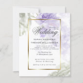 予算が美しい素朴薄紫紫バラ (正面)