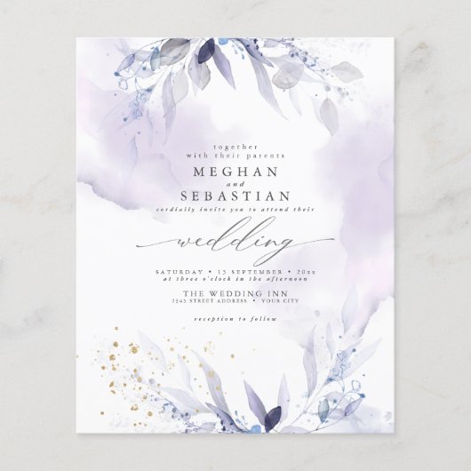 予算が美しい紫エレガント色 (正面)