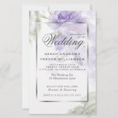 予算が美しい紫素朴のバラ (正面)