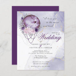 予算が美しい紫素朴の満月