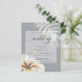 予算が美しい結婚金ゴールドイエローハイビスカス (スタンド正面)