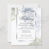 予算が美しい青素朴バラ (正面)