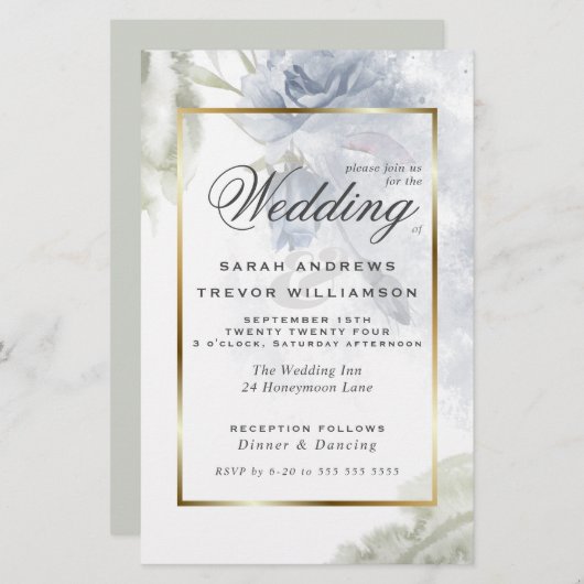 予算が美しい青素朴バラ (正面/裏面)