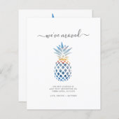 予算がPineappleの移行発表を移動 (正面/裏面)