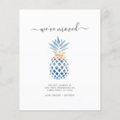 予算がPineappleの移行発表を移動 (正面)