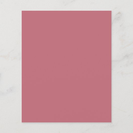 予算さくらんぼブロッサムブライダルシャワー招待 (裏面)