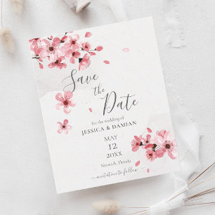 予算さくらんぼ花のフローラ結婚式の日付を保存