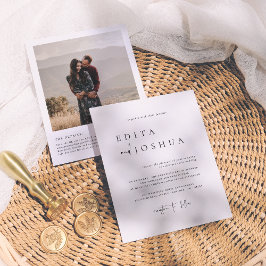 予算すべてを1つのQRコードホワイトワンフォト結婚ー