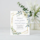 予算すべて1ユーカリフローラ結婚式の招待 (スタンド正面)
