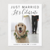 予算たった今結婚しましたフォトウェディングレセプション (正面)