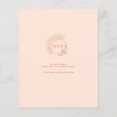 予算だけでピーシー結婚式の日付を保存 チラシ (裏面)