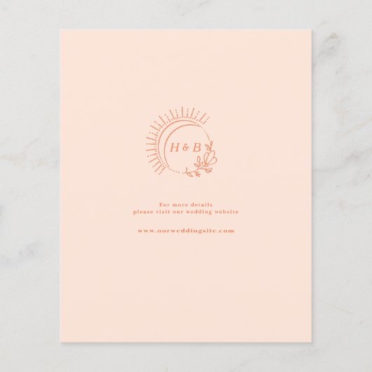 予算だけでピーシー結婚式の日付を保存 チラシ (裏面)