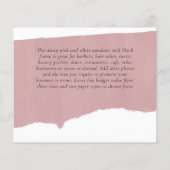 予算で楽しむ フォトコラージュ イベント ウェディング への招待 チラシ (裏面)