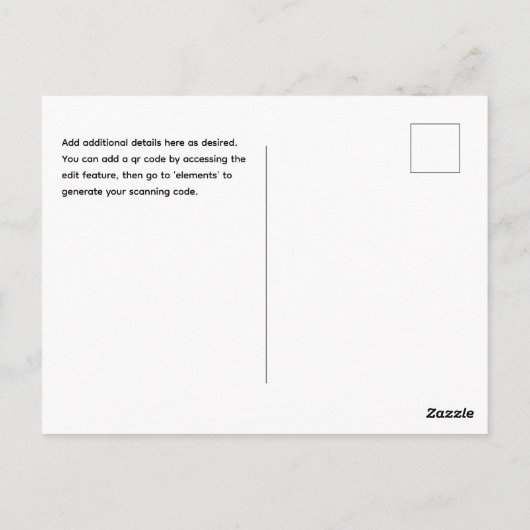 予算で?写真を選択する日付を保存結婚する ポストカード (裏面)