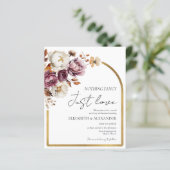 予算なしファンシー | フォト結婚式招待状 (スタンド正面)