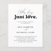 予算なしファンシーJust Loveレトロ結婚 (正面)