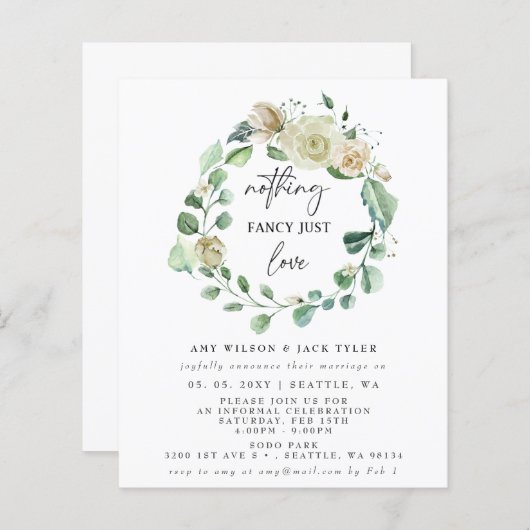 予算なしファンシーJust Love発表 (正面/裏面)