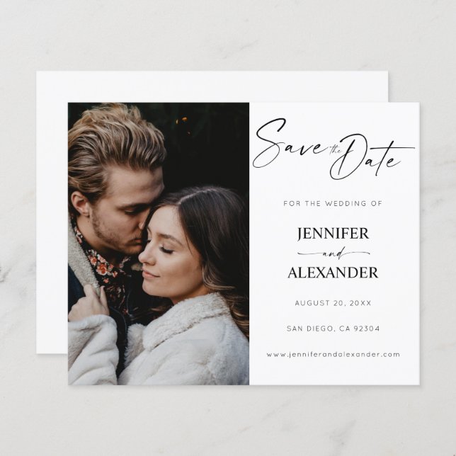 予算による白黒書道の保存日 (正面/裏面)