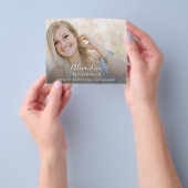 予算に優しいスクリプト モード 名前 フォト 卒業 発表 チラシ (手)