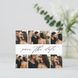 予算に優しいスクリプト 結婚式 写真コラージュ セーブ・ザ・デート