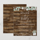 予算に優しいユーカリのラスティックウッド ブランシュ&バブル (正面/裏面)