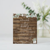 予算に優しいユーカリのラスティックウッド ブランシュ&バブル (スタンド正面)