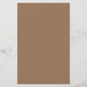 予算に優しいラスティックコットンウェディングモノグラム招待状 (裏面)