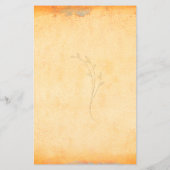 予算に優しいルースチックボヘミアンスタイルのひまわりウェディング (裏面)