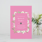 予算に優しい花嫁の友人向けのランチョン ブランチ フラワー (スタンド正面)