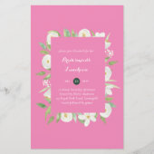 予算に優しい花嫁の友人向けのランチョン ブランチ フラワー (正面)