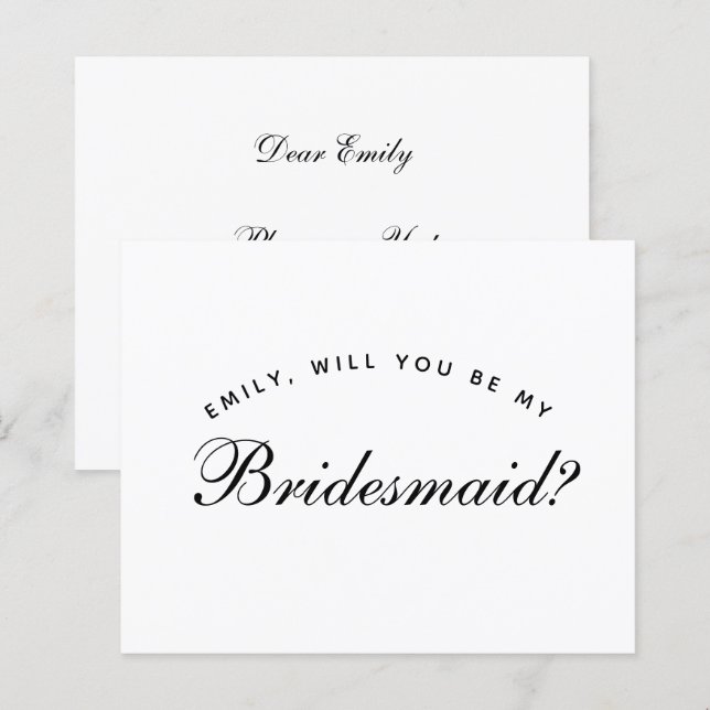 予算に優しい花嫁の提案 シンプル ミニマリスト (正面/裏面)