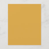 予算に優しい！ひまわりとユーカリのブライダルシャワー招待状 チラシ (裏面)