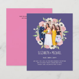 予算に優しい 最新のウェディング・レセプション招待状