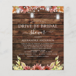 予算に優しい 花束の サンカクチュウの ブライダルシャワーのラスティックスタイル