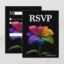 🌈 予算に優しいRSVP テクニカラーラブ