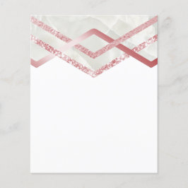 予算のかわいらしガーリーイベントまたはビジネステンプレート チラシ