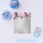 予算のかわいらしガーリーイベントまたはビジネステンプレート チラシ (シングル)