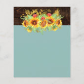 予算のかわいらしガーリーイベントまたはビジネステンプレート チラシ (裏面)