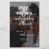 予算のカジュアル写真QR日付を保存 (正面)