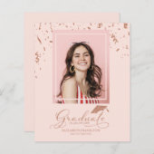 予算のグラード発表の写真カード (正面/裏面)