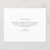 予算のシンプルスクリプト写真の結婚式の日付を保存 (裏面)