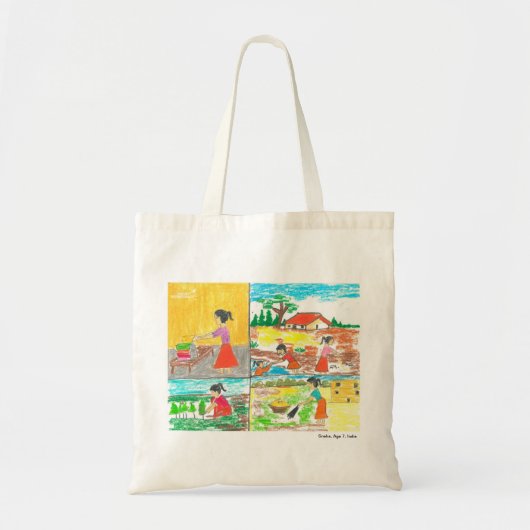 予算のトートバック トートバッグ (正面)