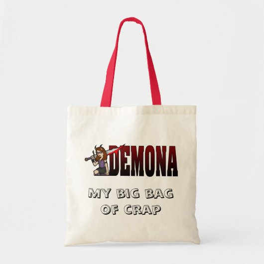 予算のトート-がらくた トートバッグ (正面)