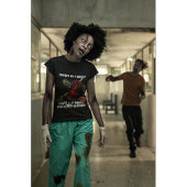 予算のハロウィーンにゾンビ Tシャツ